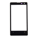Front Screen Outer Glass Lens for Nokia Lumia 1020(Black)
