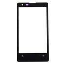 Front Screen Outer Glass Lens for Nokia Lumia 1020(Black)