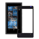 Front Screen Outer Glass Lens for Nokia Lumia 800(Black)