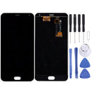 Metal LCD Screen and Digitizer Full Assembly for Meizu Meilan (Black)