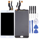 Metal LCD Screen and Digitizer Full Assembly for Meizu Meilan (White)