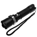 1 x Aluminum Alloy Ultra Bright LED Flashlight 18650 Rechargeable Torch Lanterna