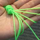 1 x Fishing Baits Foldable Crab Nylon Net Trap Cast Dip Fish Minnow Crawfish New