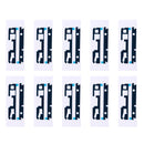 10 PCS for Sony Xperia XA Top & Bottom Front Housing Adhesive