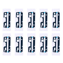 10 PCS for Sony Xperia XA Top & Bottom Front Housing Adhesive