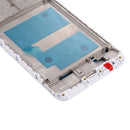For Huawei Enjoy 7 Front Housing LCD Frame Bezel Plate(White)