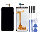 LCD Screen and Digitizer Full Assembly for Alcatel One Touch Go Play LTE / 7048(Black)