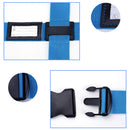 Adjustable Safety Belt Three Digit Combination Lock for Travel Luggage Suitcase