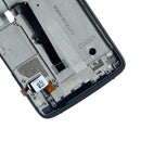 LCD Screen and Digitizer Full Assembly with Frame for Alcatel One Touch Idol 4 LTE / 6055(Black)