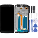 LCD Screen and Digitizer Full Assembly with Frame for Alcatel One Touch Idol 3 5.5 LTE / 6045(Black)