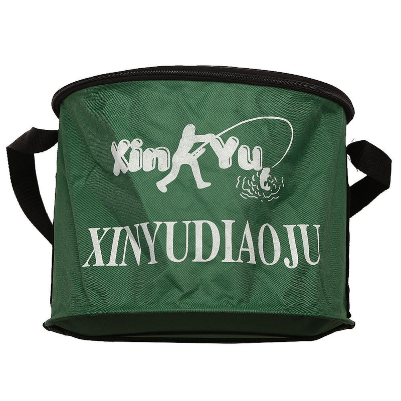 1 x Fishing Bucket Folding Collapsible Barrel Fishing Camping Washbasin Bag Hot