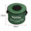 1 x Fishing Bucket Folding Collapsible Barrel Fishing Camping Washbasin Bag Hot