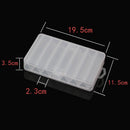 Plastic Fishing Lure Bait Hook Tackle Storage Box Case Container 14 Compartments