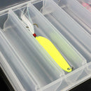 Plastic Fishing Lure Bait Hook Tackle Storage Box Case Container 14 Compartments