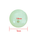 1000 x Plastic Round Glow Luminous Fishing Beads Tackle Lures Fishing Accessorie