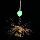 1000 x Plastic Round Glow Luminous Fishing Beads Tackle Lures Fishing Accessorie