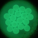 1000 x Plastic Round Glow Luminous Fishing Beads Tackle Lures Fishing Accessorie