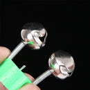 20 x Rod Tip Clamp Fishing Pole Fish Bite Lure Alarm Alert Twin Bell Ring Clip
