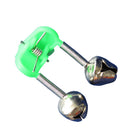20 x Rod Tip Clamp Fishing Pole Fish Bite Lure Alarm Alert Twin Bell Ring Clip
