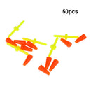 50pcs 21mm Rock Fishing Anti Wind Bar Bar Stopper Float Float Fishing Tackle tyk