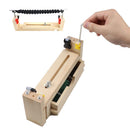 Paracord Jig Bracelet Rope Outdoor Gadgets Braider Woven Frame Wooden Natural