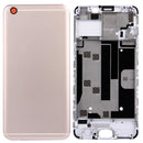 For OPPO R9 Plus Battery Back Cover + Front Housing LCD Frame Bezel Plate(Gold)