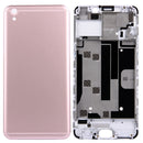 For OPPO R9 Plus Battery Back Cover + Front Housing LCD Frame Bezel Plate(Rose Gold)