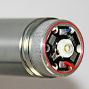 Solar Power LED Flashlight Multi-Functional Safety Hammer Torch Light