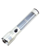 Solar Power LED Flashlight Multi-Functional Safety Hammer Torch Light