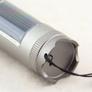 Solar Panel Charging Flashlight Hiking Light Source for Emergency Light Use