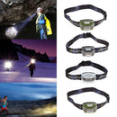 Waterproof LED Head Torch Rechargeable Outdoor Head Lamp 5W Fishing Light