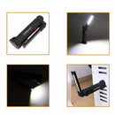 Outdoor Flashlight with Magnet Base USB Charging Port Universal Charging New Hot