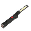 Outdoor Flashlight with Magnet Base USB Charging Port Universal Charging New Hot