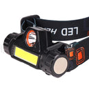 Waterproof Rechargeable Head Torch Outdoor Hiking Fishing Jogging Light