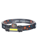 1200mAh Battery Rechargeable Head Torch Outdoor Super Bright Head Light USB