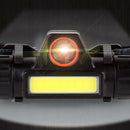 1x Head Torch 18650 Rechargeable Battery LED Super Bright Light with Magnet Hot