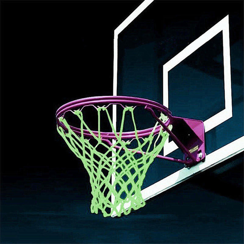1 x Amazing Glow In The Dark Light Powered Basketball Hoop Net Luminous Hot New