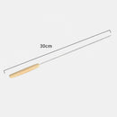New Roasting Needle Wooden Handle Skewers Stainless Steel Roasting Tools Best