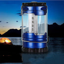 Night Light Tent Lamp Outdoor Fishing Torch Portable with Stainless Steel Handle