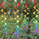 Survival-Tool Wind-Spinner Home-Decorations Garden Camping Camp Spiral 2pcs