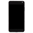 LCD Screen and Digitizer Full Assembly with Frame for Microsoft Lumia 650 (Black)