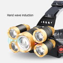 Waterproof Head Lamp Outdoor Camping Fishing Head Torch Night Hiking LED Light
