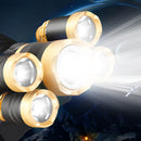 Waterproof Head Lamp Outdoor Camping Fishing Head Torch Night Hiking LED Light