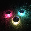 Pool Light Water Drift Lamp Colorful Round with Solar Panel Automatic Charging