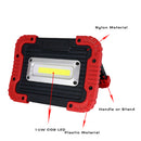 10W COB LED Work Light Rechargeable Emergence Flood Lamp With Stand IP44
