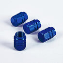 Aluminum alloy car bicycle valve cap x 5 sets (random color) Durable Hot