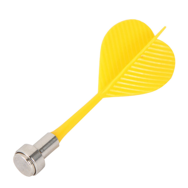 10pcs Magnetic Bullseye Target Game Plastic Flat Tips Darts Double Sided Dart