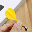 10pcs Magnetic Bullseye Target Game Plastic Flat Tips Darts Double Sided Dart