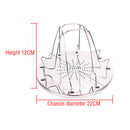 1 * Stainless Steel Camp Stove Toaster Outdoor Camping Picnic 4 Slice Durable