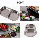 2*Lattice Soy Sauce Dish Divided Serving Dish Vinegar Sauce Dish Plate Tray